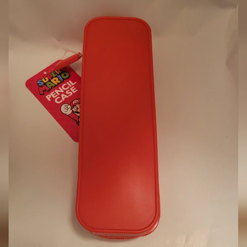Super Mario Pencil Case Silicone Embossed Nintendo Gamer